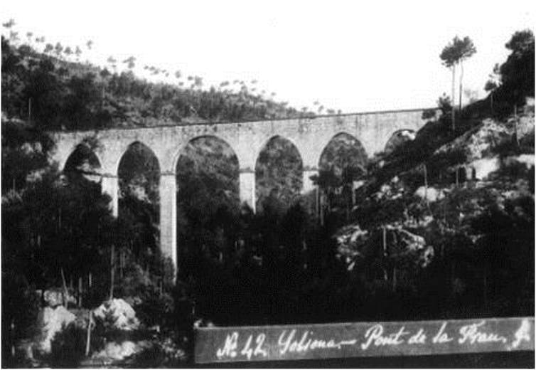Pont de la Frau en 1900 Catalogne