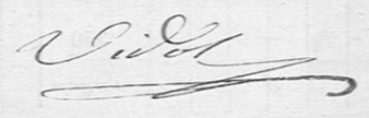 Signature Hilarion Vidal