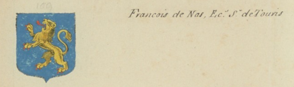 Armoiries François de Nas de Tourris