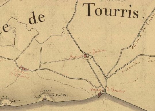 Cadastre Tourris 1827