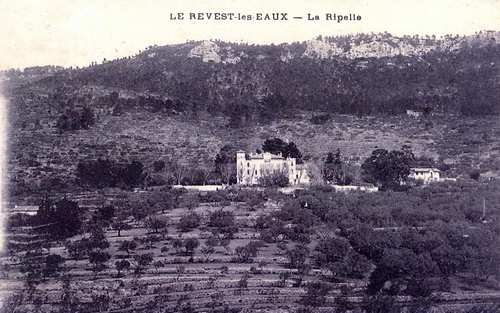 Château de la Ripelle vers 1900