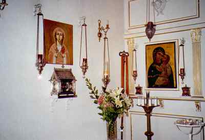 Icones à l'Ermitage Saint-Marc
