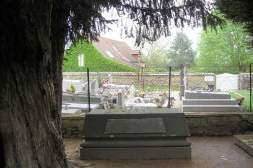 Tombe de George Sand dans le parc de Nohant